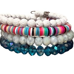 Memory wire bracelet